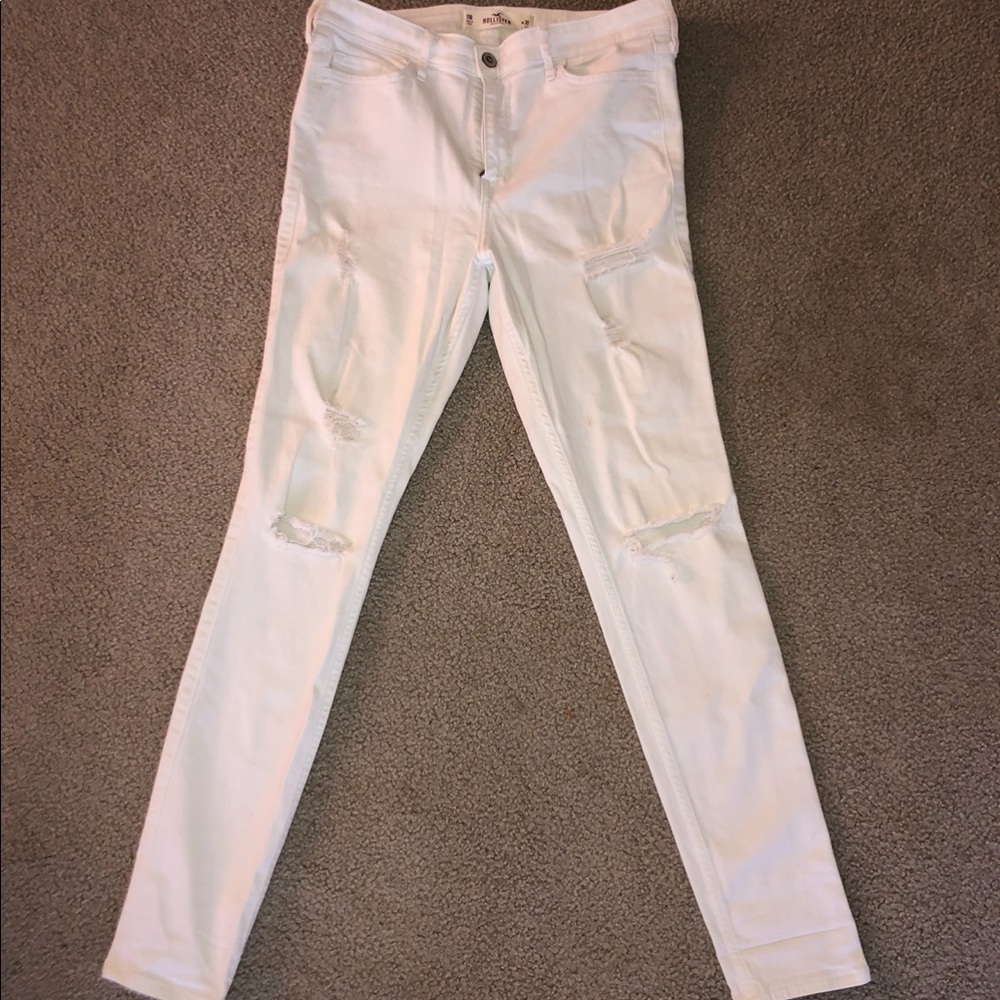 Ripped Hollister jeans Size 11R.